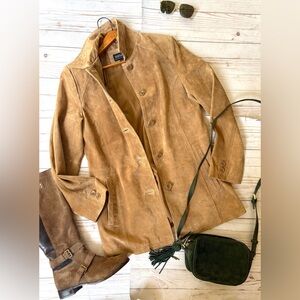 Bernardo for Nordstrom suede coat